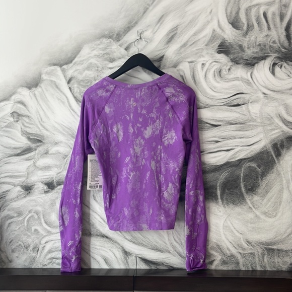 Lululemon Swiftly Tech Long Sleeve 2.0 swmm/ftlv lululemon size 10 new - Picture 5 of 7
